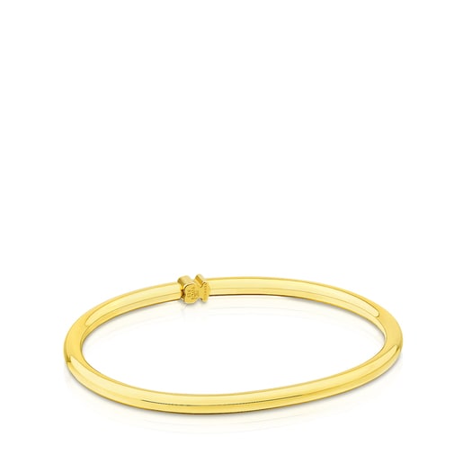 Pulsera Warm con baño de oro 18 kt sobre plata