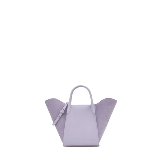 Tote bag color malva piccola TOUS Tulip