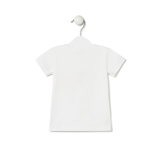 Beach t-shirt in Line coral