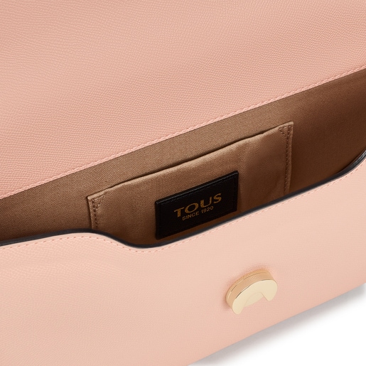 Pink TOUS Halfmoon Shoulder bag
