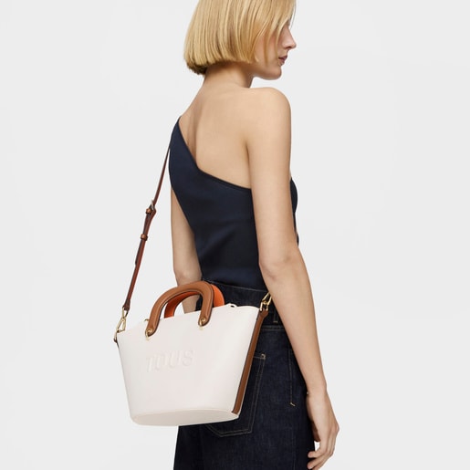 beige Tote bag TOUS Helen