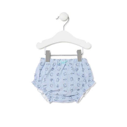 Baby outfit in Boat blue