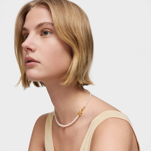 Gold Sweet Dolls Necklace 
