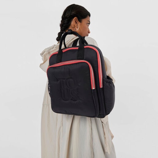 ブラックのバックパック TOUS Balloon Soft