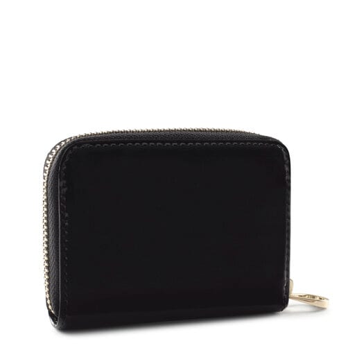 Средний черный кошелек для мелочи Dorp