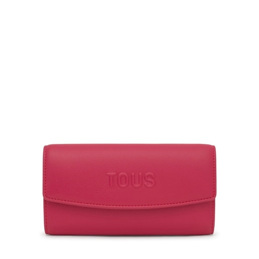 Billetera grande Pocket fucsia TOUS Bloom