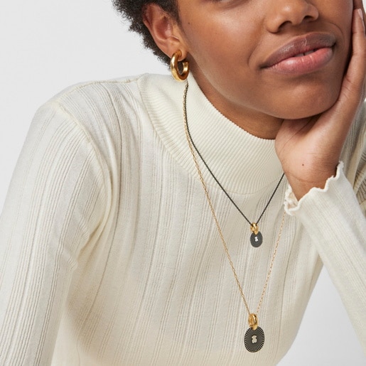 Two-tone Oursin Necklace