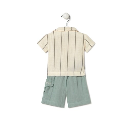 Conjunto de bebé niño Classic bruma
