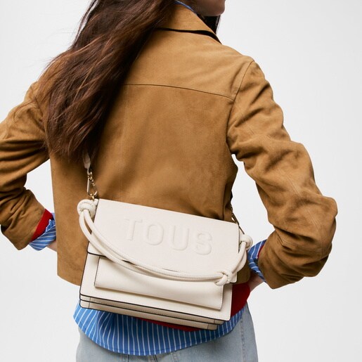 ベージュのミディアム・クロスボディバッグ TOUS La Rue New Audree