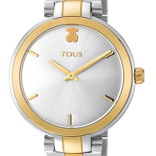 Two-tone gold IP/Steel Julie Watch