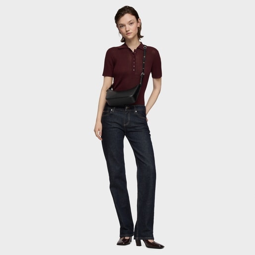 Bolso de hombro negro TOUS City