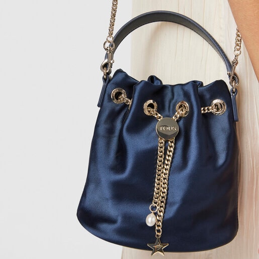 Bucket bag TOUS Magic azul-escura