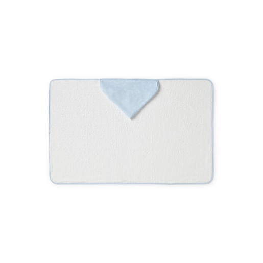 Baby bath cape in Arc sky blue