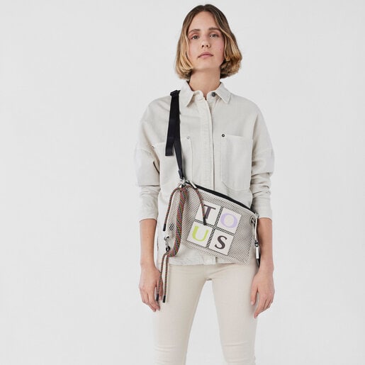 ベージュのクロスボディバッグ TOUS Net
