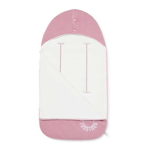 Universal-fit footmuff in Trend pink