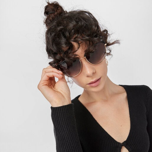 Gafas de sol TOUS Metal Mesh negro