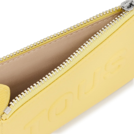 イエローのカードホルダー TOUS La Rue