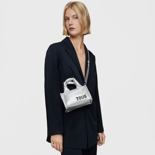 シルバーカラーのシティミニバッグ TOUS Party