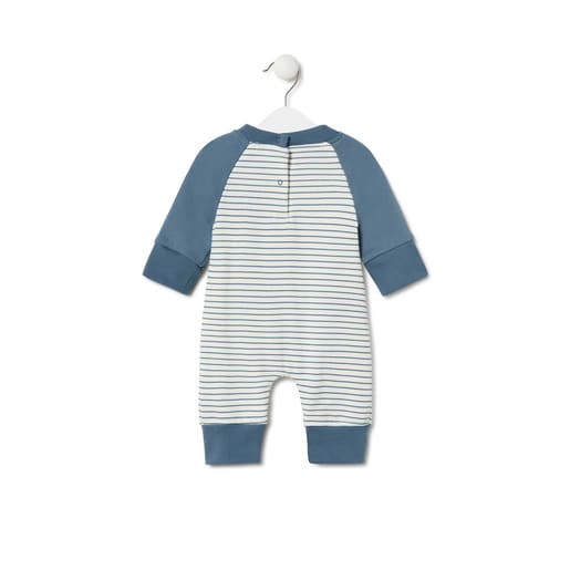 Baby playsuit in Classic blue