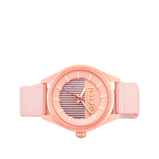 Bronze solar-powered and sustainable Vibrant Sun Watch | TOUS