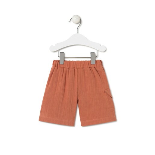 Conjunto de bebé niño Classic teja