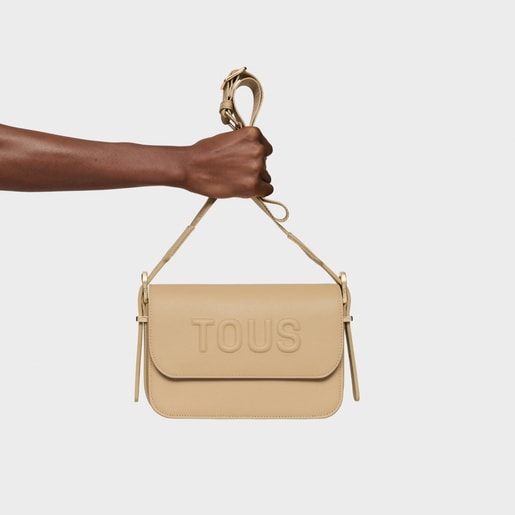 Medium sand-colored Crossbody bag TOUS Brenda