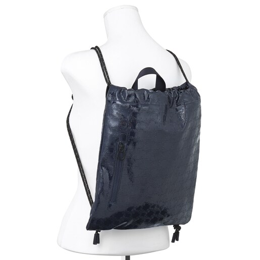 Mochila plana Tous Urban azul marino