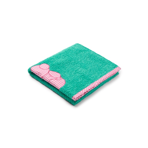 Beach towel in Chic green