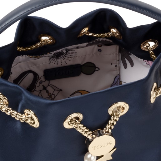 Dark blue TOUS Magic Bucket bag