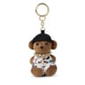 Porta-chaves Pack Teddy Samba urso + lenço multicolor