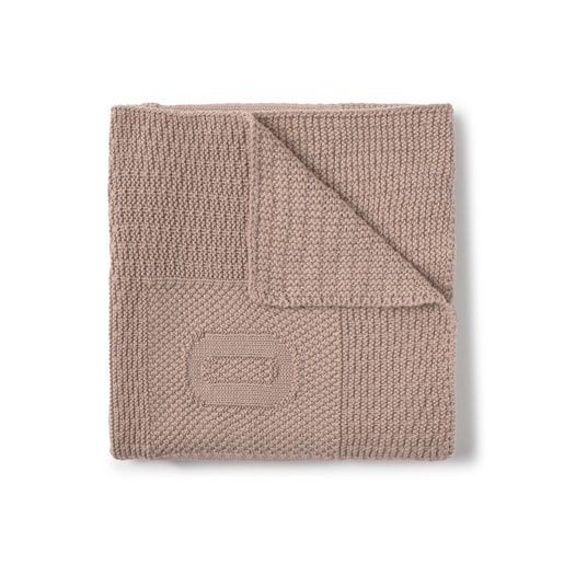 Manta de bebé reversible Nilo rosa