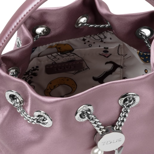 Bucket bag TOUS Magic malva