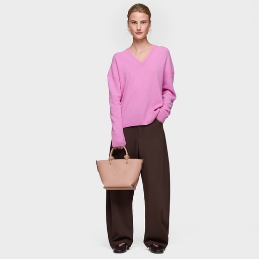 Small taupe TOUS La Rue New Tote bag