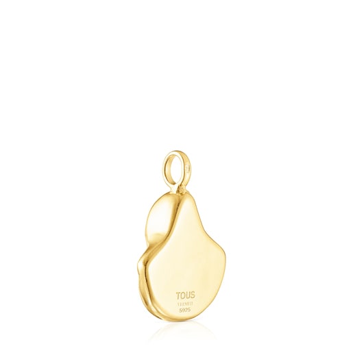 Small silver vermeil Oceaan shell Pendant