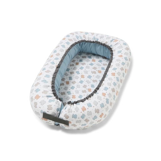 Baby sleep nest in Colors blue