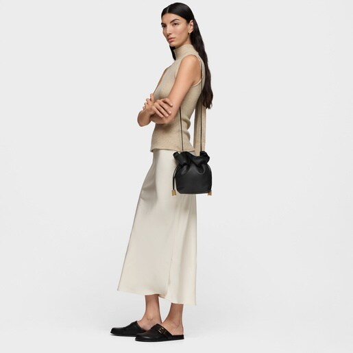 Bombonera negra pequeña Tous Heritage