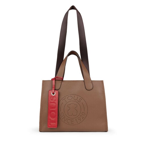 Medium brown Leather Leissa Tote bag
