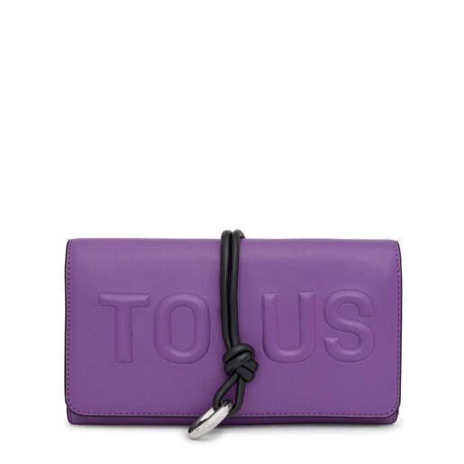 Lilac-colored Wallet New TOUS Cloud | TOUS