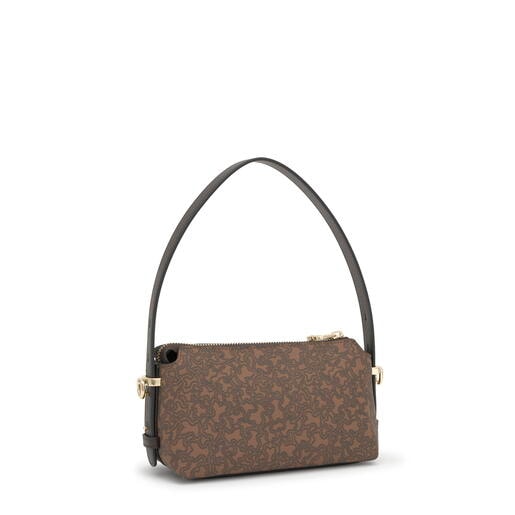 Mini bolso marrón Kaos Mini Lines