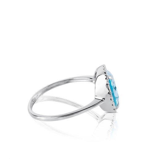 Anillo Color Kings de Oro blanco