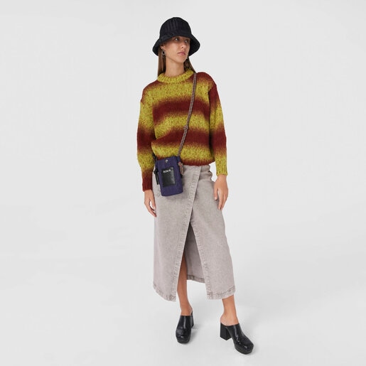 Mini bolso morado TOUS Empire Padded