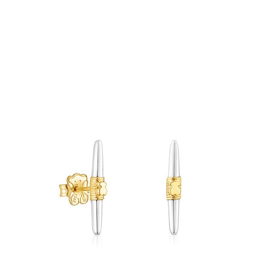 Silver and silver vermeil Lure Earrings | TOUS