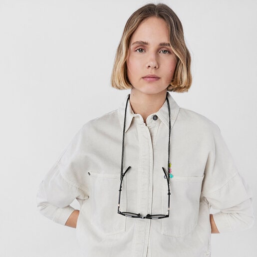 Cadena para mascarilla y gafas Bears Chain negra