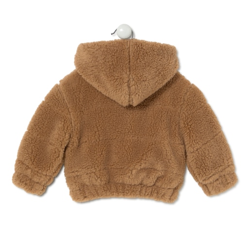 Corduroy coat in Green orange