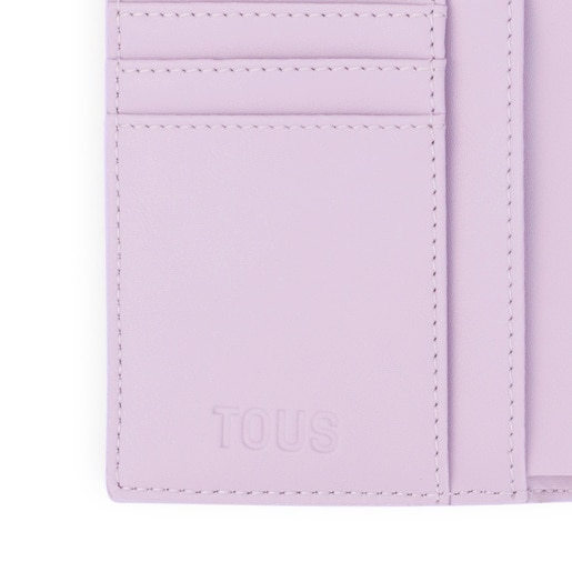 Mauve Kaos Pix Flap Card wallet