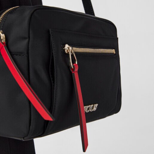 Bandolera mediana Shelby negro