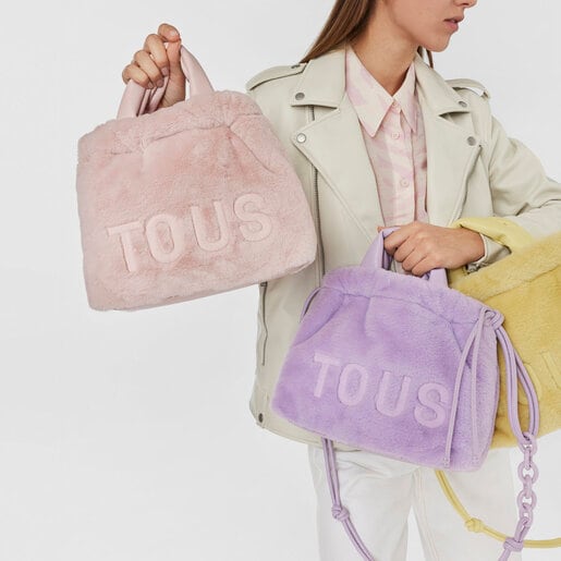 Saca mediana rosa TOUS Cloud Warm