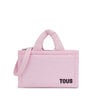 Τσάντα City TOUS Cushion σε ροζ χρώμα