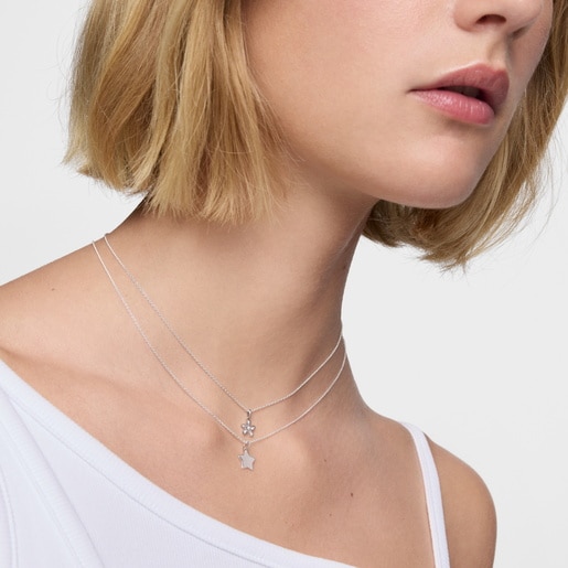 Collar corto estrella de plata TOUS Motivos