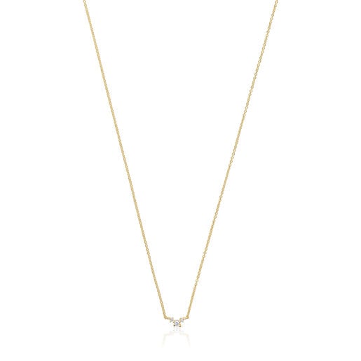 Gold Necklace with diamonds Les Classiques